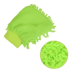 Unique Bargains Microfiber Chenille Mitts Reusable Scratch-Free Cleaning Glove Wash Sponge For Home Kitchen -Household Cleaning Supplies GUEST 5bb617cc d721 4a94 b63c 0e6aee6d7830