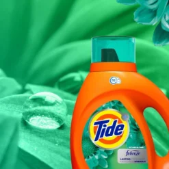 Tide Plus Febreze Freshness Botanical Rain HE Turbo Clean Liquid Laundry Detergent - 92 Fl Oz -Household Cleaning Supplies GUEST 5d0778c0 50a4 4d27 a76c 9b21e7fdd983