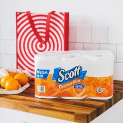 Scott ComfortPlus Septic-Safe 1-Ply Toilet Paper -Household Cleaning Supplies GUEST 5de546f8 b00f 44ba a7ac 5a895b01e43c