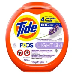 Tide Pods Light Laundry Detergent - White Lavender -Household Cleaning Supplies GUEST 5ded26cb ddba 4e7f b043 ba6799120c0d