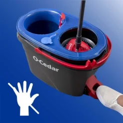 O-Cedar EasyWring RinseClean Spin Mop & Bucket System -Household Cleaning Supplies GUEST 5e372304 5c4c 4460 8db5 5523a0339b96