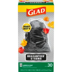 Glad Lawn & Leaf Trash Bags - 39 Gallon/30ct