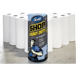 Scott Shop Heavy Duty Paper Towels - 12 Rolls -Household Cleaning Supplies GUEST 5e766828 dae6 4db0 8db6 435327d39ab7