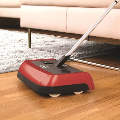 Ewbank Evolution 3 Bagless Manual Carpet Sweeper With Two Settings - Red 4 Ewbank Evolution 3 Bagless Manual Carpet Sweeper With Two Settings - Red - Image 2