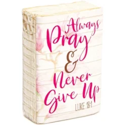 Blue Panda 60 Pack Pocket-Size Tissues Bulk, Always Pray And Never Give Up Luke 18:1, For Party Favors, Graduation Ceremonies, Funeral, 3-Ply -Household Cleaning Supplies GUEST 6237e1f7 1fab 4da2 af71 933dc8eafb19