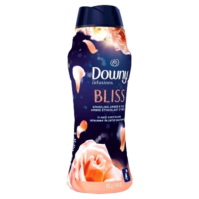 Downy Infusions Bliss Sparkling Amber & Rose In-Wash Scent Booster Beads 3 Downy Infusions Bliss Sparkling Amber & Rose In-Wash Scent Booster Beads