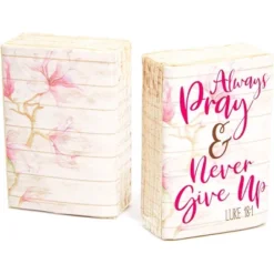 Blue Panda 60 Pack Pocket-Size Tissues Bulk, Always Pray And Never Give Up Luke 18:1, For Party Favors, Graduation Ceremonies, Funeral, 3-Ply -Household Cleaning Supplies GUEST 6ba5ec6d 09ec 4258 a95e 55c85d8f46aa