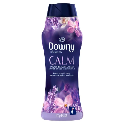 Downy Infusions Calm Lavender & Vanilla Bean Scent In-Wash Booster Beads 4 Downy Infusions Calm Lavender & Vanilla Bean Scent In-Wash Booster Beads - Image 2