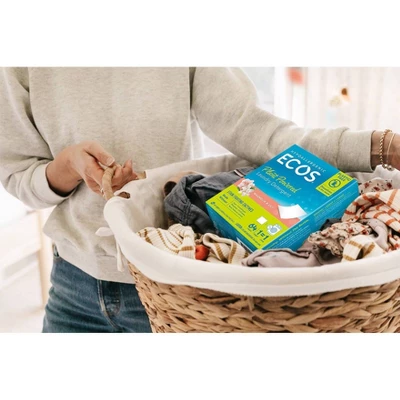 ECOS Plastic-Free Laundry Detergent Sheets - 7.9oz/64 Loads 3 ECOS Plastic-Free Laundry Detergent Sheets - 7.9oz/64 Loads