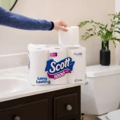 Scott 1000 Septic-Safe 1-Ply Toilet Paper -Household Cleaning Supplies GUEST 757511ca 08cc 4263 b9fb 8afd509030e8