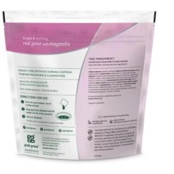 Grab Green Garbage Disposal Freshener & Cleaner Pods, Thyme With Fig Leaf Scent