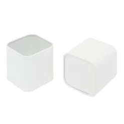 Juvale 3 Piece Set Sugar Tea Coffee Kitchen Canister Set, White Stainless Steel Containers With Bamboo Lids (54 Oz) -Household Cleaning Supplies GUEST 771e0c8f daf8 4640 992f ad19b41b72a9