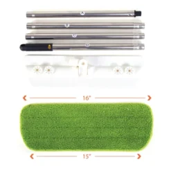 Kitchen + Home Microfiber Flat Mop - 17 -Household Cleaning Supplies GUEST 7a820be6 a9e9 46b4 bd6d cb33788469aa