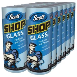 Scott Shop Glass Paper Towels - 12 Rolls