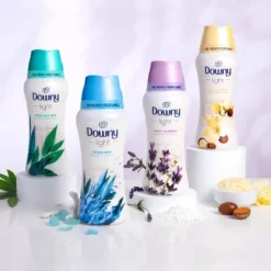 Downy Light Woodland Rain Scent Laundry Scent Booster Beads With No Heavy Perfumes - 24oz -Household Cleaning Supplies GUEST 805a8d65 01ec 41c5 b261 3d5f3cbf4eca