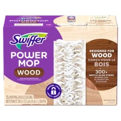 Swiffer Power Mop Wood Mopping Pad Refills For Floor Cleaning -Household Cleaning Supplies GUEST 829e6a31 6e6e 4eca 82b8 9ca2d29598e9