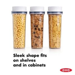 OXO POP 2.5qt Airtight Small Cereal Dispenser -Household Cleaning Supplies GUEST 88ceab00 feba 4795 9ca3 6889c834a873