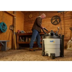 Quipall EC818-1200 1200-Watt 8.3 Gallon Plastic Tank Wet/Dry Vacuum -Household Cleaning Supplies GUEST 89cda73f 7385 48d7 9609 865d25465465