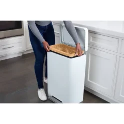 Glad ForceFlex MaxStrength Recovered Plastic Trash Bag - Lemon Fresh - 13 Gallon/45ct -Household Cleaning Supplies GUEST 8a119a85 f4b3 4dff b80c 7ad5c05dc949