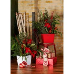 Behrens Rectangular Galvanized Steel Bucket Red -Household Cleaning Supplies GUEST 8acb082a eb40 4641 b6cb 369ef06fcf7c