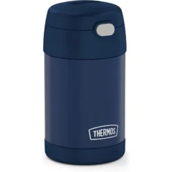 THERMOS FUNTAINER 16 Ounce Stainless Steel Vacuum Insulated Food Jar With Spoon Navy -Household Cleaning Supplies GUEST 8f01b2a5 fdc9 4278 9ea1 1d078106f809