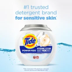 Tide Power Pods Clean Laundry Detergent - Free & Gentle - 45ct -Household Cleaning Supplies GUEST 8f3ad7e1 35cf 41b3 b8fb d0abcd2f132f
