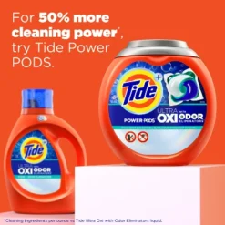 Tide Liquid Oxi + Odor Eliminator Laundry Detergent -Household Cleaning Supplies GUEST 92f76972 ade0 4f3f 882a 9d7a85ed785d