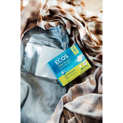 ECOS Plastic-Free Laundry Detergent Sheets - 7.9oz/64 Loads 6 ECOS Plastic-Free Laundry Detergent Sheets - 7.9oz/64 Loads - Image 4