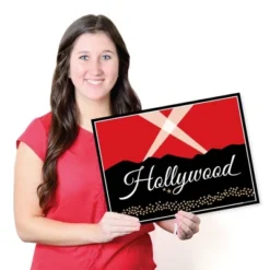 Big Dot Of Happiness Red Carpet Hollywood - Party Table Decorations - Movie Night Party Placemats - Set Of 16 -Household Cleaning Supplies GUEST 97c84ac2 4a5c 4829 851e 664c01f12ffe