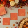 Blue Panda 50-Pack Gobble In Metallic Gold Foil Orange Thanksgiving Disposable Paper Cocktail Party Napkins -Household Cleaning Supplies GUEST 99ae3ae5 e59e 4a19 904b 100ab26a6efd