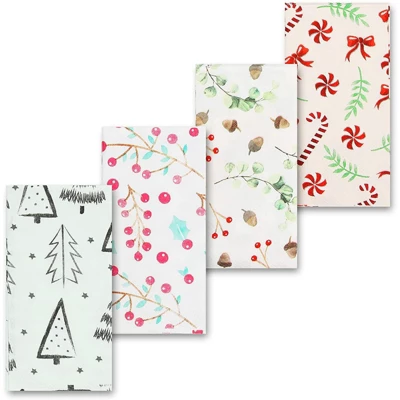 Sparkle And Bash 24 Pack Holiday Pocket Tissues, Christmas Party Favors, Travel Size Wipes In 4 Designs 6 Sparkle And Bash 24 Pack Holiday Pocket Tissues, Christmas Party Favors, Travel Size Wipes In 4 Designs - Image 4