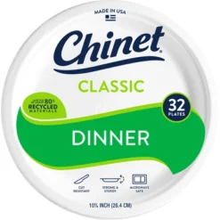 Chinet Classic Dinner Plate -Household Cleaning Supplies GUEST 9b590179 1939 42cd 934a 4d35d51e46c8