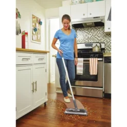 Black & Decker HFS215J01 7.2V Lithium-Ion 100-Minute Powered Cordless Floor Sweeper - Charcoal Grey -Household Cleaning Supplies GUEST 9ea9a621 2e19 4479 aa09 cbc5fbc4bdb1