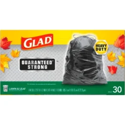 Glad Lawn & Leaf Trash Bags - 39 Gallon/30ct -Household Cleaning Supplies GUEST 9f61ef9e 3164 4e7e 8415 ff7f773777b8