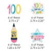 Big Dot Of Happiness Happy 100th Day Of School - Paper Straw Decor -100 Days Party Striped Decorative Straws - Set Of 24 -Household Cleaning Supplies GUEST 9fc32c01 1164 48ff be65 8495c73357af