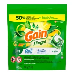Gain Flings! Laundry Detergent Pacs - Original