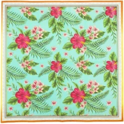 Sparkle And Bash 150 Pack Plumeria Paper Napkins (6.5 X 6.5 In) -Household Cleaning Supplies GUEST a82ff400 c1a9 4a19 83bf 751be43a3a07