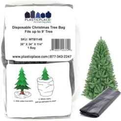 Plasticplace Christmas Disposal And Storage Bag -Household Cleaning Supplies GUEST a8a77428 6c48 463d 8bff 034dce7740e1