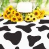 Blue Panda 3-Pack Farm Cow Print Disposable Plastic Tablecloth Table Cloth 54"x108" Party Supplies -Household Cleaning Supplies GUEST a8f78b79 1e55 47f4 a839 26cee85098a5