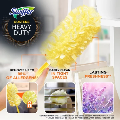 Swiffer Lavender Dusters Multi-Surface Heavy Duty Refills - 11ct 4 Swiffer Lavender Dusters Multi-Surface Heavy Duty Refills - 11ct - Image 2