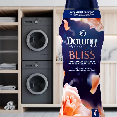 Downy Infusions Bliss Sparkling Amber & Rose In-Wash Scent Booster Beads 6 Downy Infusions Bliss Sparkling Amber & Rose In-Wash Scent Booster Beads - Image 4