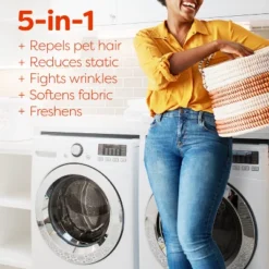 Bounce Pet Hair And Lint Guard Mega Dryer Sheets - Fresh -Household Cleaning Supplies GUEST b3cab9e4 1634 45da 911b 443ae3e35614