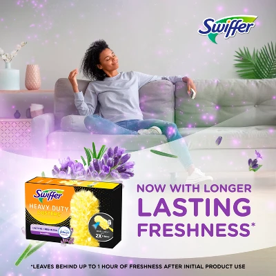 Swiffer Lavender Dusters Multi-Surface Heavy Duty Refills - 11ct 5 Swiffer Lavender Dusters Multi-Surface Heavy Duty Refills - 11ct - Image 3