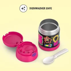 THERMOS FUNTAINER 10 Ounce Stainless Steel Vacuum Insulated Kids Food Jar With Spoon, That Girl Lay Lay -Household Cleaning Supplies GUEST b4bdc62b 7a5a 46ca 8815 cc0ebc641a3b