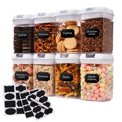 Cheer Collection Set Of 8 28oz Airtight Food Storage Containers 11 Cheer Collection Set Of 8 28oz Airtight Food Storage Containers - Image 10