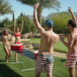 GoBig Giant 110 Oz Red Party Cup 24 Pack With 4 XL Pong Balls - 24 Giant Cups For Beer Pong, Flip Cup Or Novelty Use -Household Cleaning Supplies GUEST b9fce951 83c6 490f 9f67 718b48adebdb