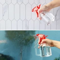 Juvale 12 Pack Empty Plastic Spray Bottles, 16oz/500ml Red Refillable Containers Trigger Sprayers For Plant, Cleaning Supplies -Household Cleaning Supplies GUEST ba7b899f 6fd0 4779 8f3a 5756e692e3ee