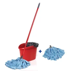 O-Cedar Microfiber Cloth Mop & QuickWring Bucket System With 1 Extra Refill -Household Cleaning Supplies GUEST bad48577 76e2 4a9f acd1 53266ec851a7