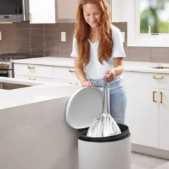 Plasticplace Simplehuman®* Code N Compatible Trash Bags 12-13 Gallon / 45-50 Liter 22.75"" X 31.5"" (200 Count) -Household Cleaning Supplies GUEST bb08e97d 36e0 4874 8368 1786a8947bf0 1