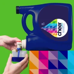 Cheer HE Compatible Liquid Laundry Detergent - 154 Fl Oz -Household Cleaning Supplies GUEST c12c15d9 7c89 44d2 aa66 8a846f24b3c7